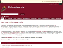 Tablet Screenshot of phthiraptera.info